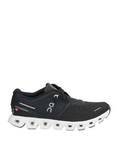 On Woman Sneakers Black Size 6 Textile Fibers