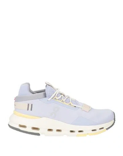 On Woman Sneakers Lilac Size 7.5 Textile Fibers In Multi