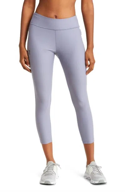 On Women's Active Tights In Granite In Black