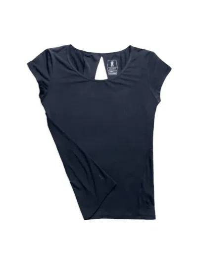 On Women's Active-t Breathe Shirt In Navy In Blue