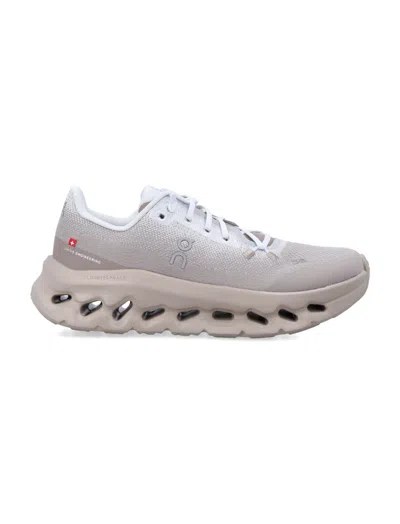 On Running Sneakers Woman Color Ice In Gray