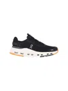 On Cloudnova Form 2 Logo-print Lace-up Sneakers In Black