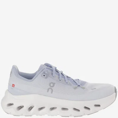 ON WOMEN BLUE LACE-UP SNEAKERS