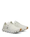 On Sneakers With Breathable Mesh Upper In Undyed White/white