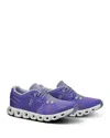 On Women's Cloud 5 Low Top Sneakers In Blueberry/feather