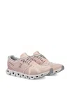 On Running Cloud 5 Mesh Sneakers In Shell/white