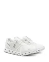 On Off-white Cloud 5 Sneakers In Undyed-white/white