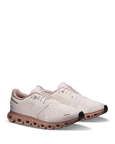 On Women's Cloud 6 Sneakers In Pink