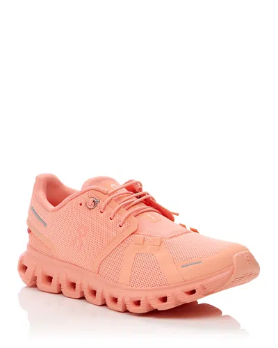 On Women's Cloud 6 Sneakers In Sunste In Orange