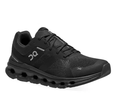 On Women's Cloud Runner H20 Shoes In Black