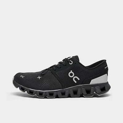 On Women's Cloud X 3 Running Shoes In Black
