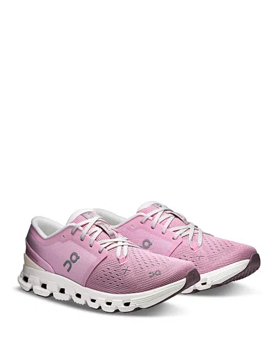 ON WOMEN'S CLOUD X 4 SNEAKERS