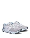 On Women's Cloud X 4 Sneakers In Silver/chambray