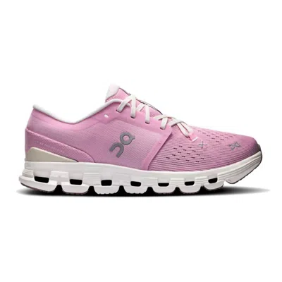 On Women's Cloud X 4 Training Shoes In Petal/sand In Multi
