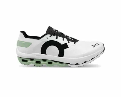 Pre-owned On Women's Cloudboom Echo White Black Green Running Shoes