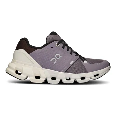On Women's Cloudflyer 4 - B Running Shoe In Shark/pearl