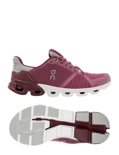 On Women's Cloudflyer Running Shoes - B/medium Width In Magenta In Pink