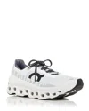 On White Cloudmster Sneakers In Undyed White