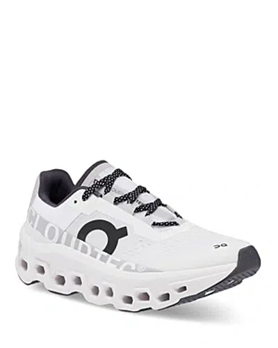 On Women's Cloudmster Sneakers In All White