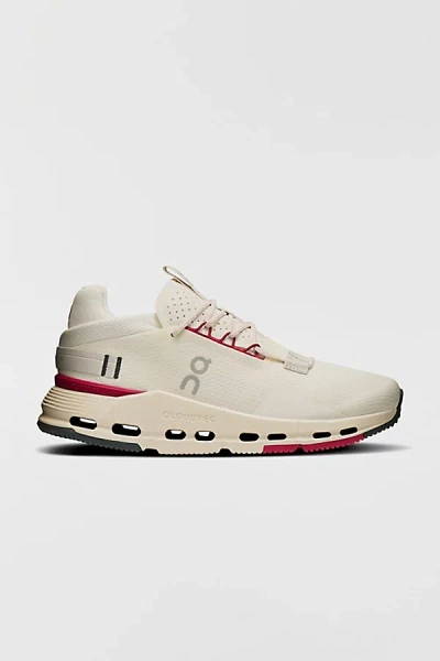 ON WOMEN'S CLOUDNOVA 2 SNEAKER IN PINK COMBO, WOMEN'S AT URBAN OUTFITTERS