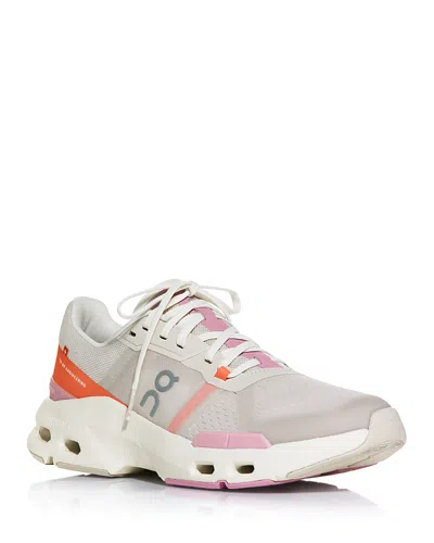 On Women's Cloudpulse Low Top Sneakers In Pearl/blossom