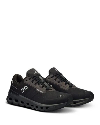 On Women's Cloudrunner 2 Waterproof Sneakers In Magnet/black