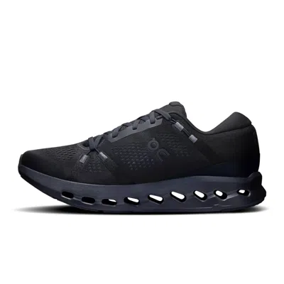 On Women's Cloudsurfer 2 Running Shoe In Black Black In Multi