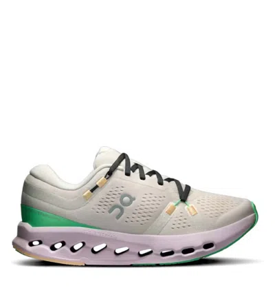 On Women's Cloudsurfer 2 Running Shoe In Pearl/orchid In Multi