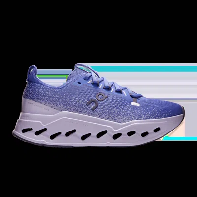 On Women's Cloudsurfer Max Shoes In Sailor Thistle In Blue