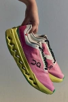 On Cloudsurfer Next Sneakers In Pink/limelight