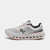On Women's Cloudsurfer Running Shoes In White/flame