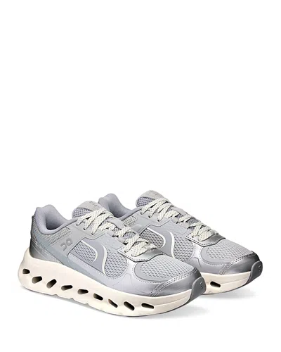 On Cloudtilt Arc Panelled Sneakers In Silver