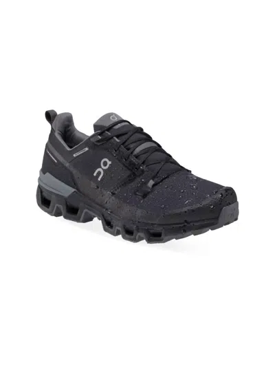 On Women's Cloudwander Waterproof Shoes In Black/eclipse In Multi