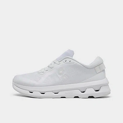 On Women's Cloudze Running Shoes In White/white