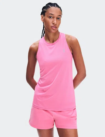 On Women's Core Tank In Pink