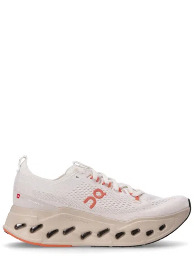 On Ivory Logo Sneakers In Multi