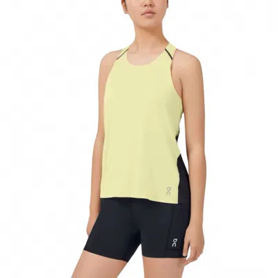 On Women's Tank Top In Limelight Black In Multi
