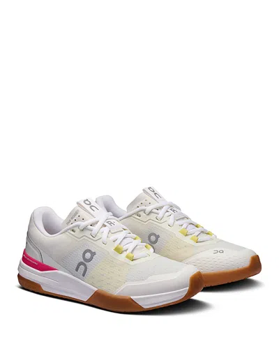 On Women's The Roger Adv Pro Sneakers In Ivory/pink