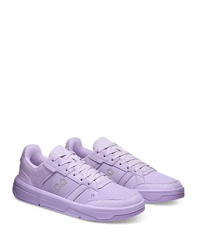 On The Roger Clubhouse Ace Sneaker In Purple