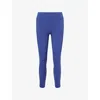 On Womens Acai Performance Logo-print Stretch-woven Leggings In Blue