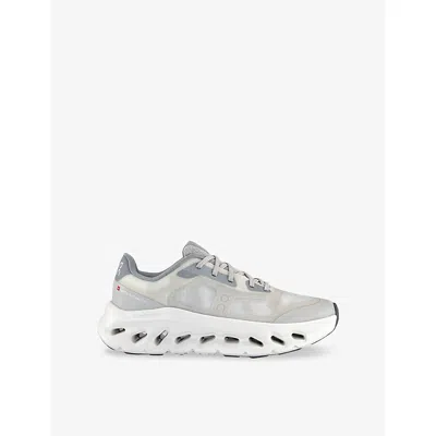 On Womens Alloy Ivory F Cloudtilt Remix Mesh Trainers Eur 40 / 7 Uk In Gray