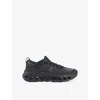 On Womens Black Black F Cloudtilt Mo Woven Trainers Eur 40 / 7 Uk In Black