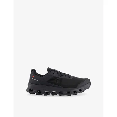 On Womens Black Black F Cloudvista 2 Mesh Low-top Trainers