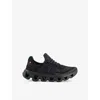 On Womens Black Rock F Cloudswift 4 Mesh And Shell Low-top Trainers