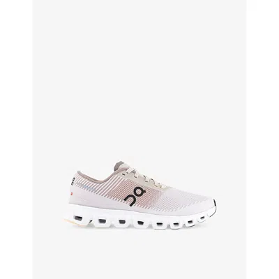 On Womens Pearl Sandste F Cloud 6 Mesh Low-top Trainers Eur 39.5 / 6.5 Uk