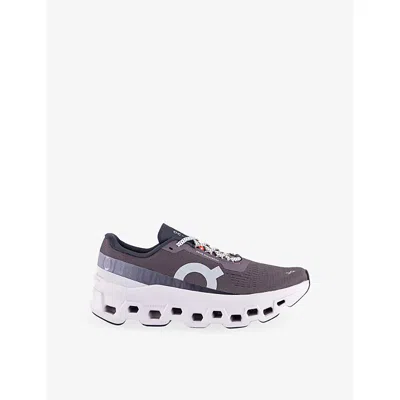 On Womens Cloudmster Mesh Trainers In Purple