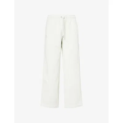 On Womens Green Club Collective Cott-jersey Jogging Bottoms In Gray