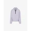 On Womens Lilac Focus Tech Stretch-woven Hoodie Xs In Purple