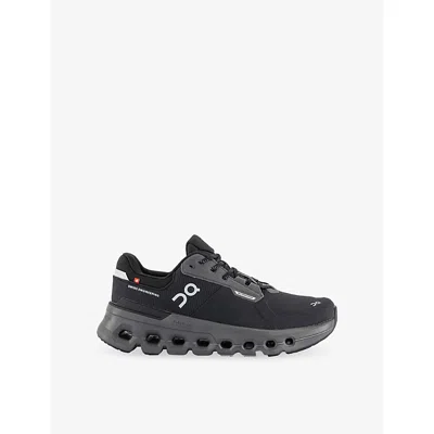 On Womens Magnet Black F Cloudrunner 2 Mesh Trainers Eur 37 / 4 Uk