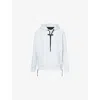 On Womens Arctic Logo-print Zip-slit Jersey Hoody